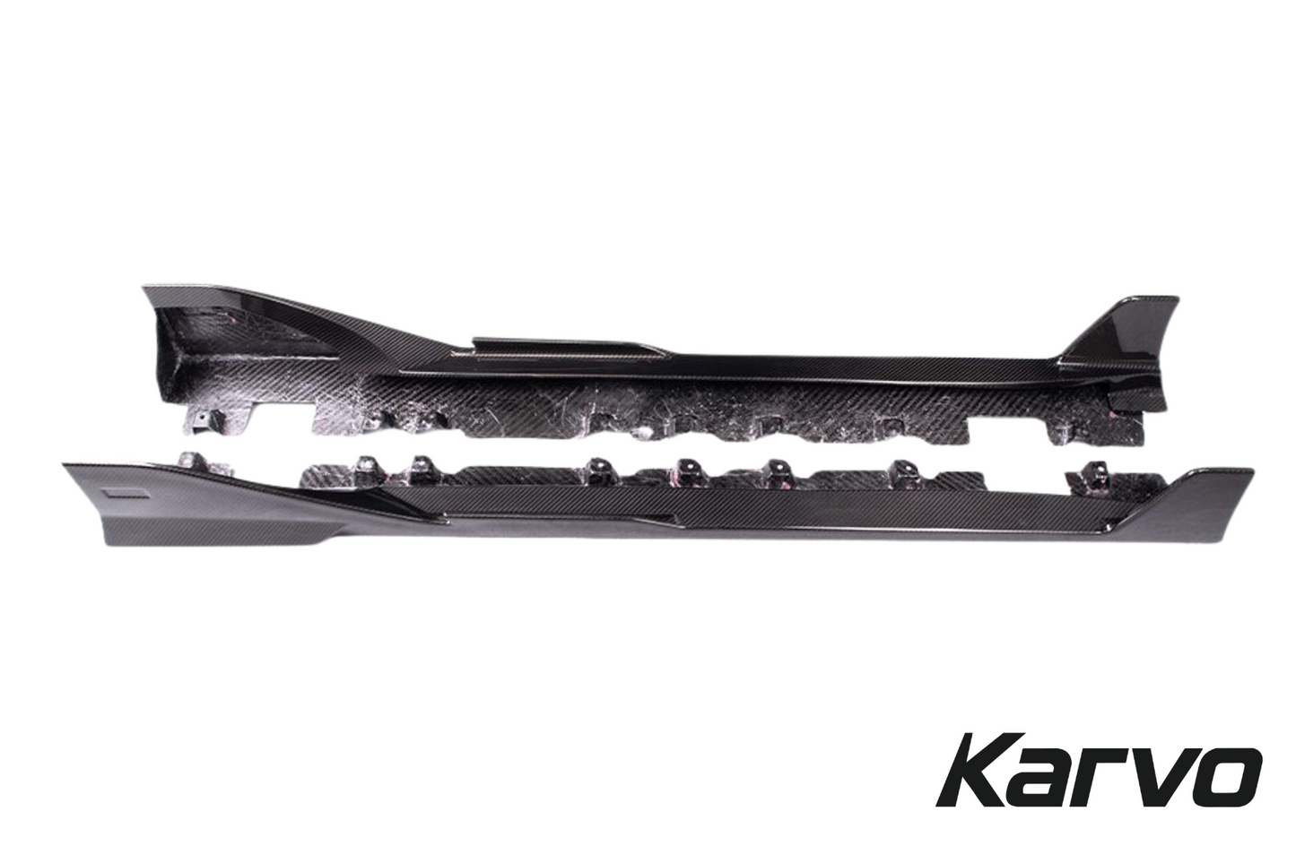 TOMS STYLE CARBON SIDE SKIRTS - A90 SUPRA