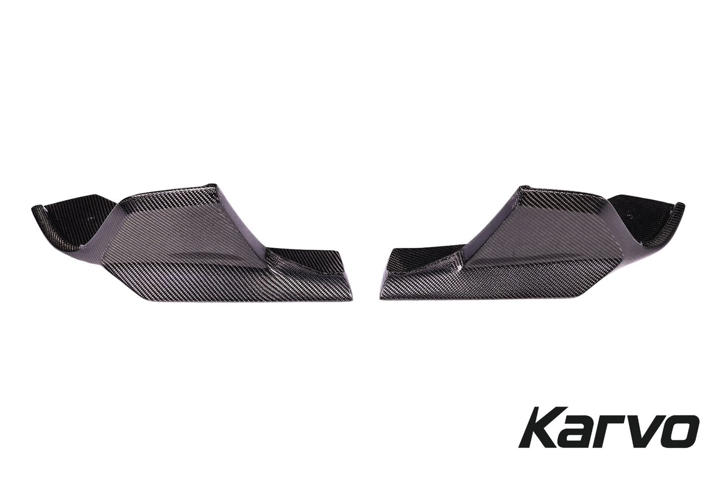 AD STYLE REAR SPLITTER FLAPS – A90 SUPRA