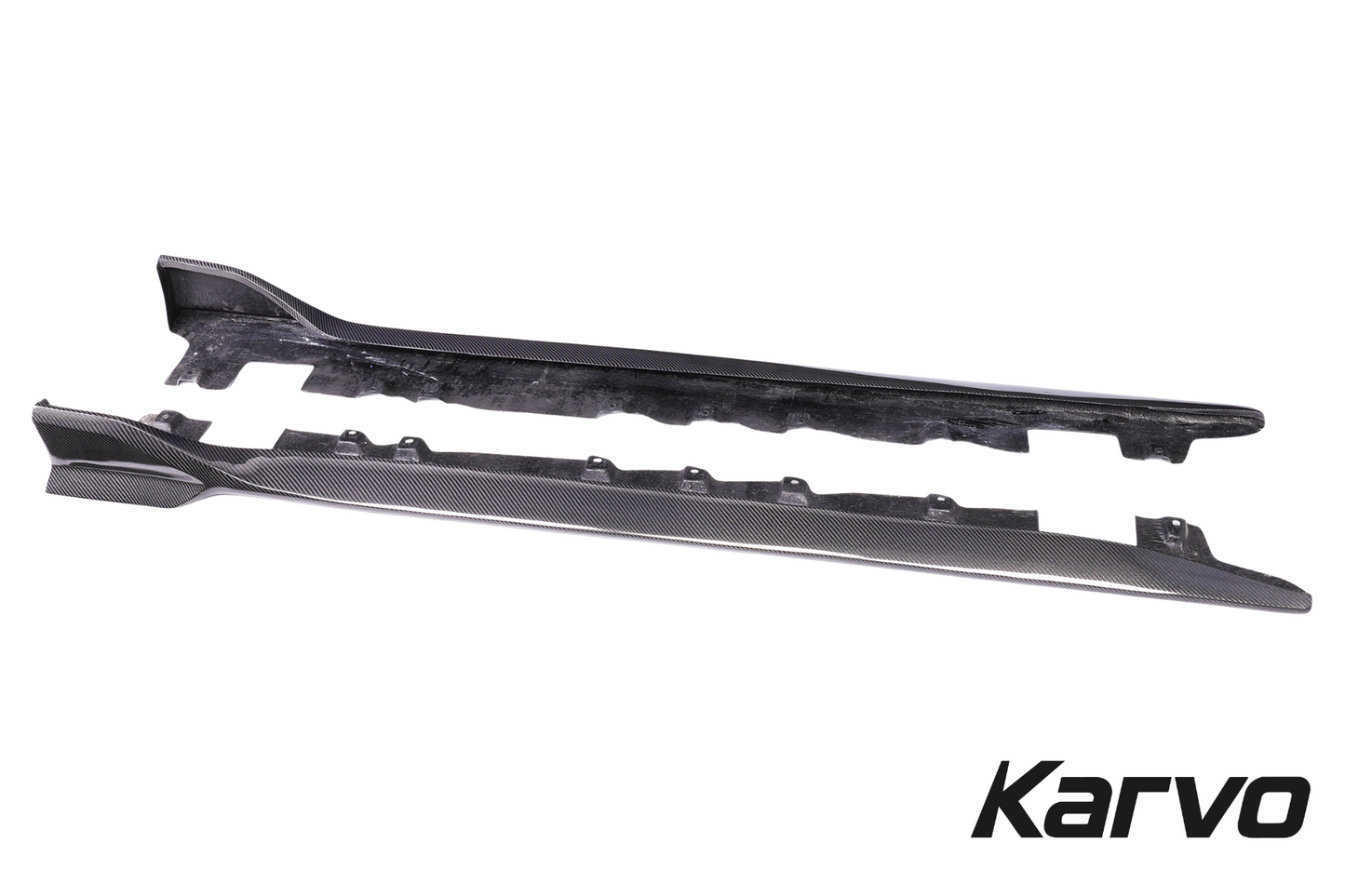 AD STYLE CARBON SIDE SKIRTS – A90 SUPRA