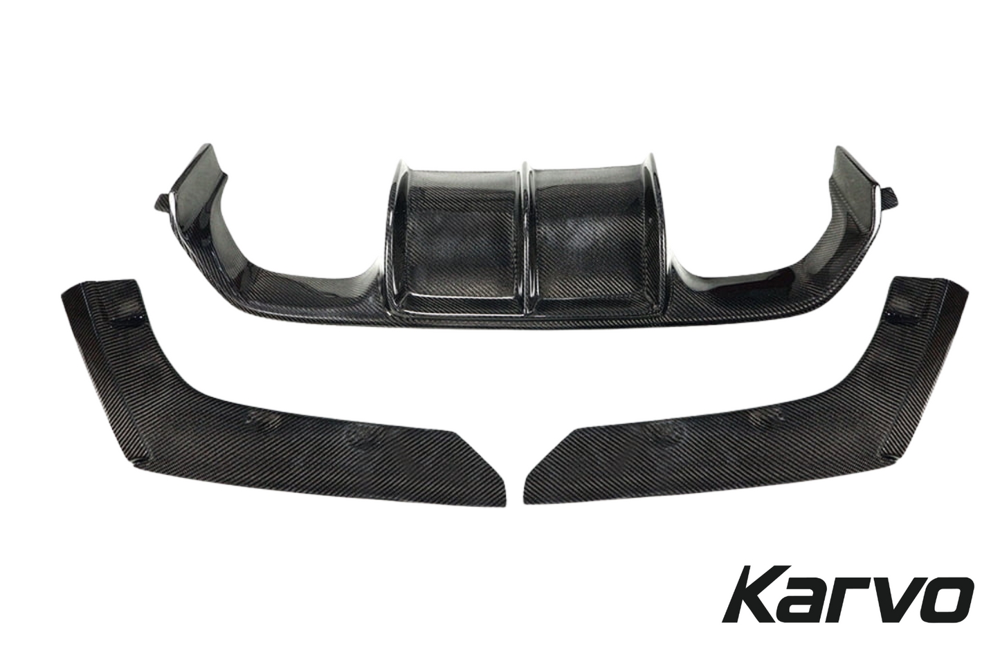 V STYLE CARBON REAR DIFFUSER - F8X M3/M4