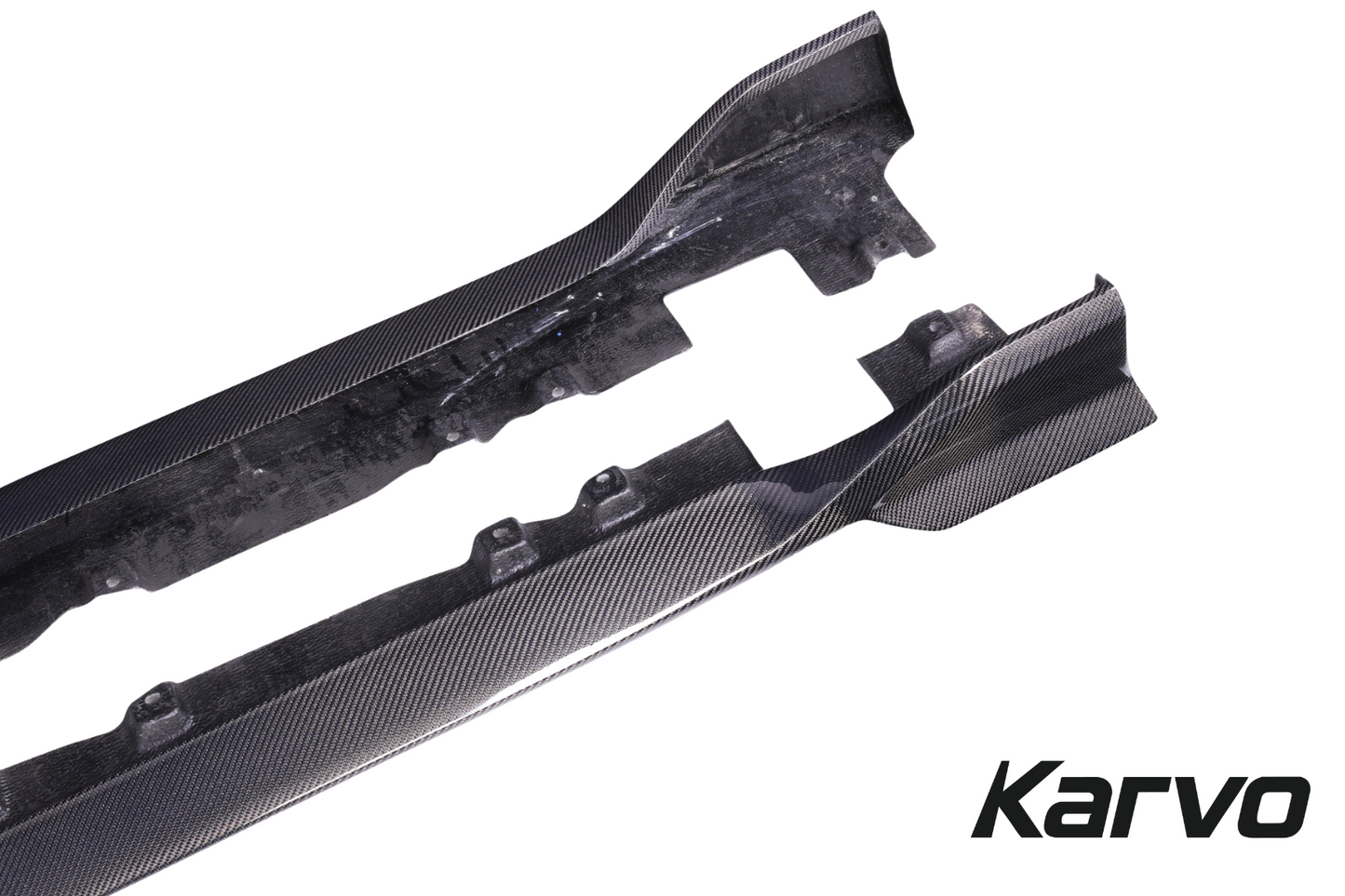 AD STYLE CARBON SIDE SKIRTS – A90 SUPRA