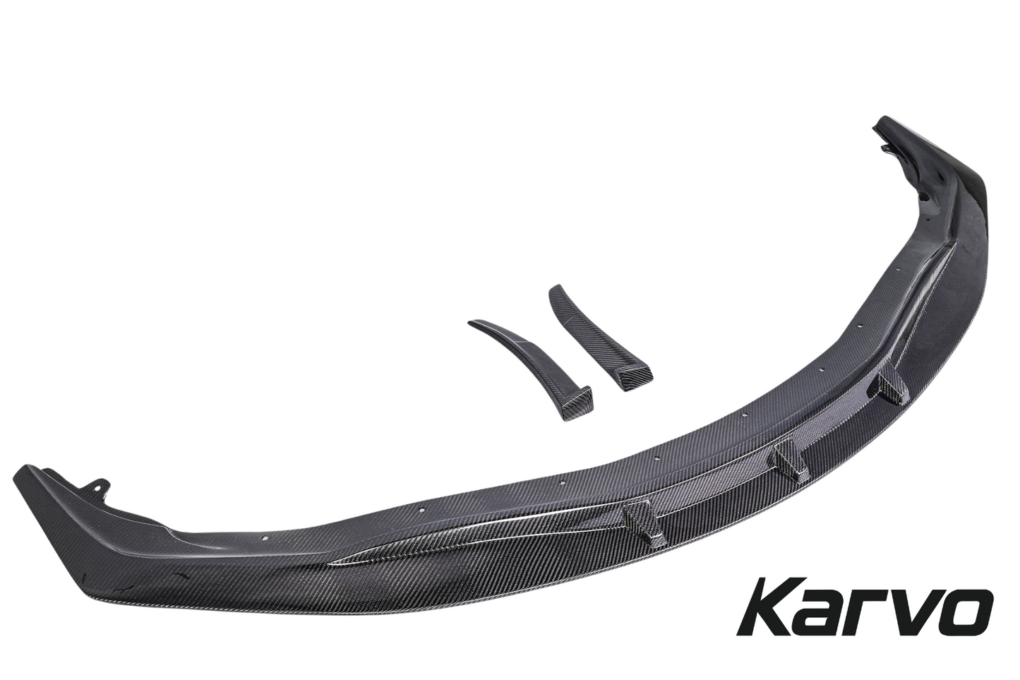 MR STYLE CARBON FRONT LIP - A90 SUPRA