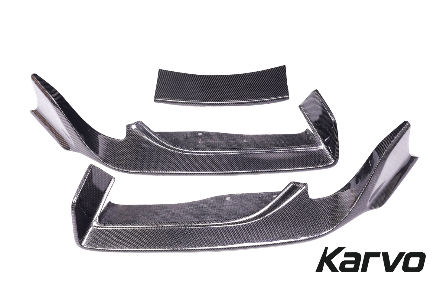AD STYLE 3PC CARBON FRONT LIP – A90 SUPRA