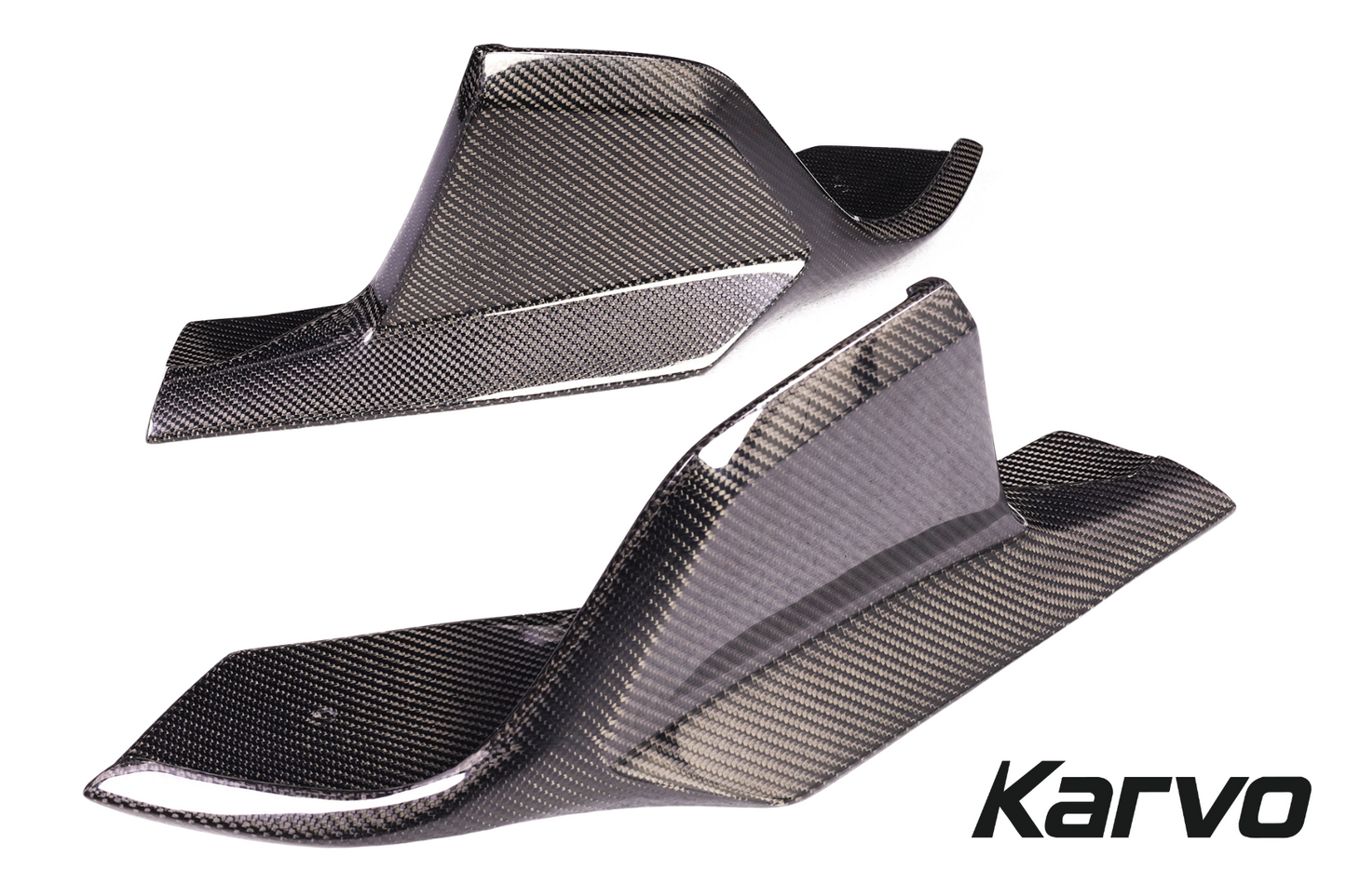 AD STYLE REAR SPLITTER FLAPS – A90 SUPRA
