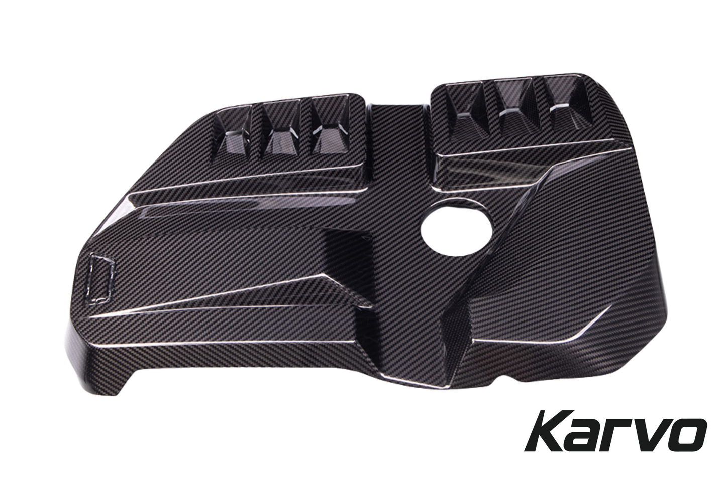 DRY CARBON ENGINE COVER – BMW G80 M3, G82/G83 M4, & G87 M2