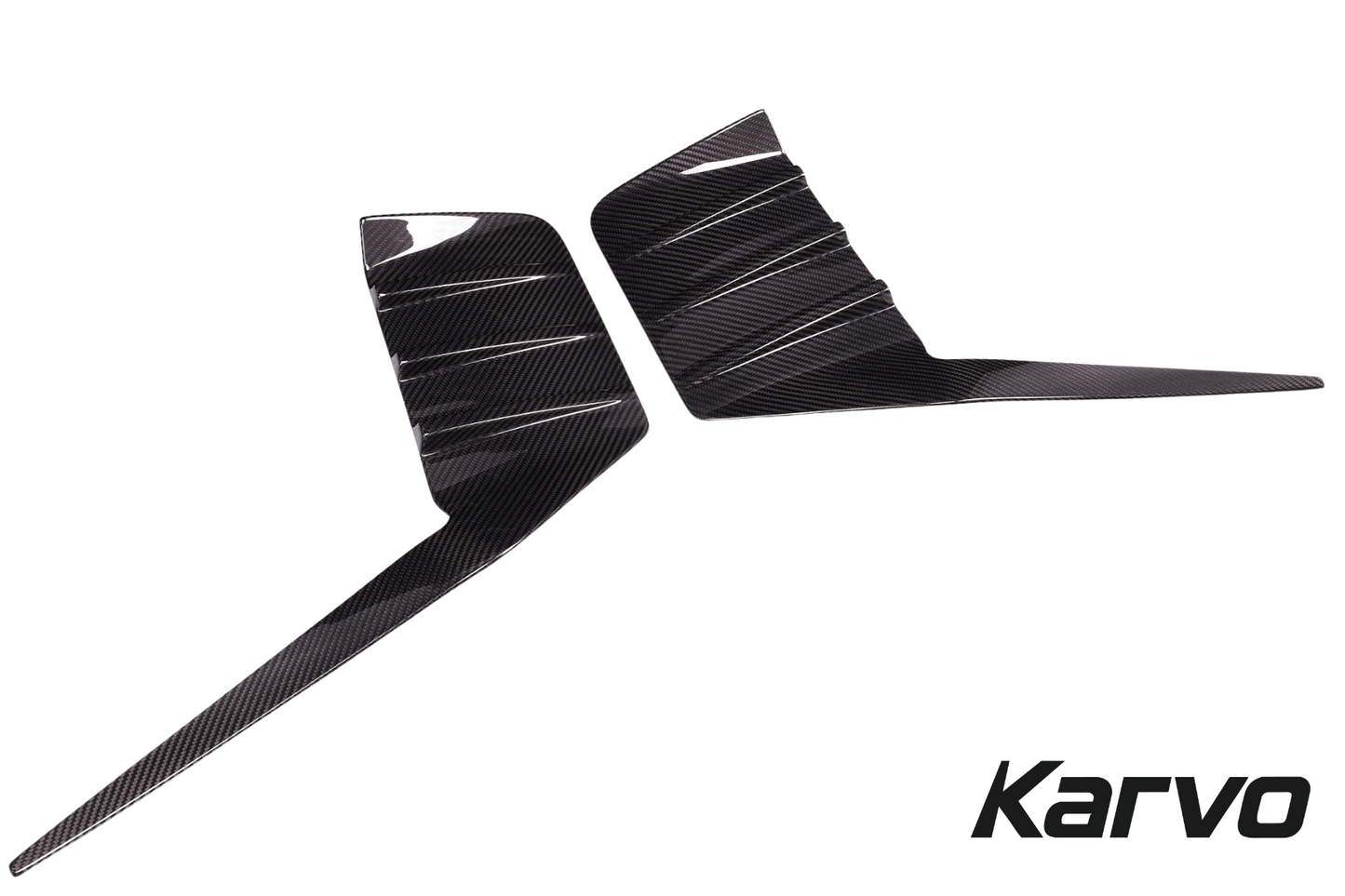 MP DRY CARBON REAR BUMPER FINS – BMW G87 M2