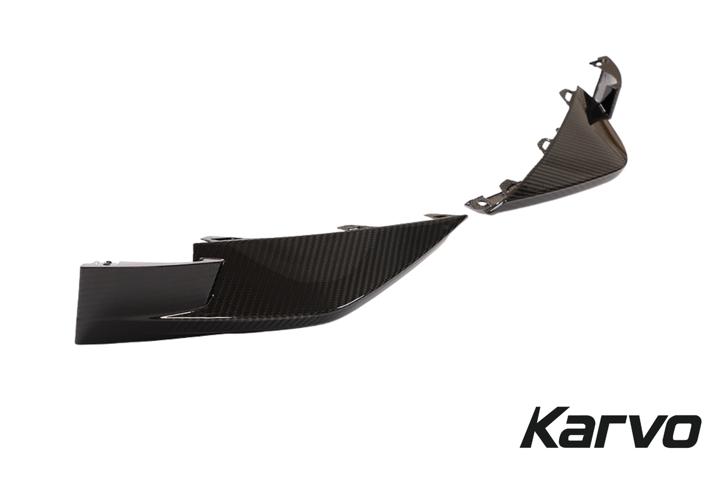 OEM STYLE DRY CARBON FRONT BUMPER SPLITTER – BMW G80 M3 & G82 M4
