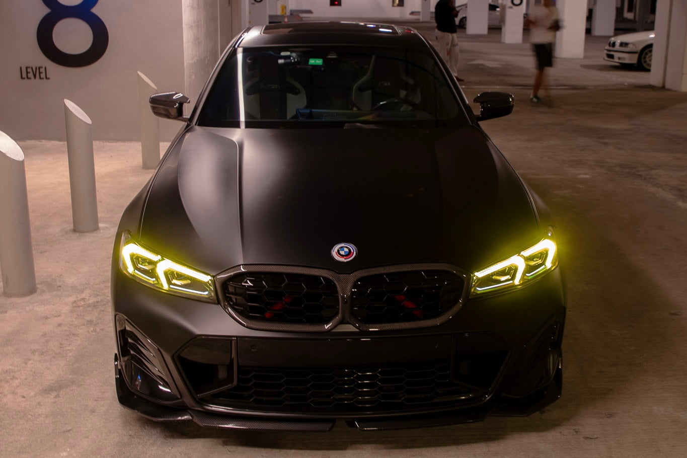 CARBON FIBER FRONT GRILLE REPLACEMENT- BMW G20 M340i LCI 2023+