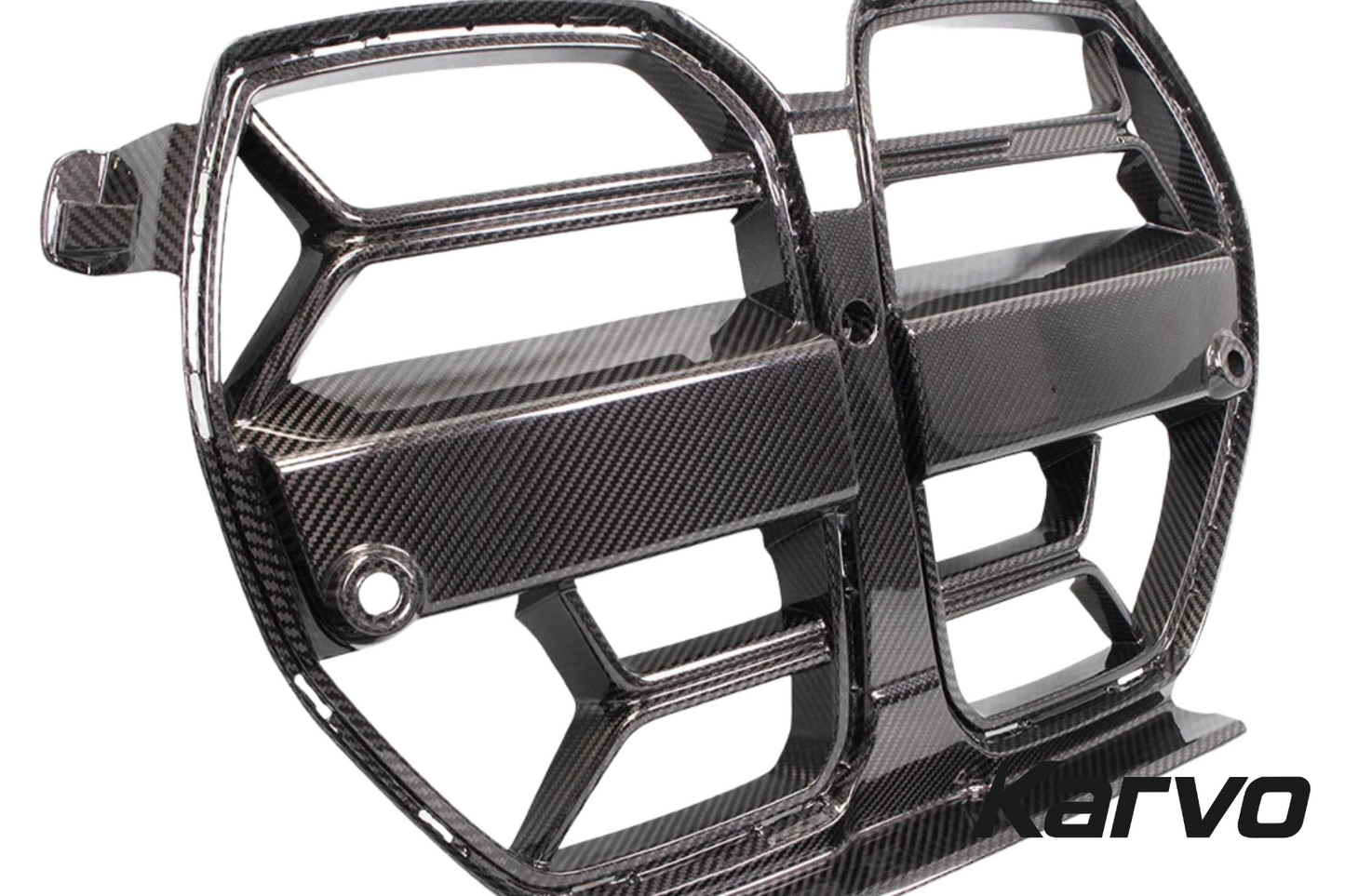 CSL STYLE DRY CARBON FIBER FRONT GRILLES - BMW G80 M3 & G82/G83 M4