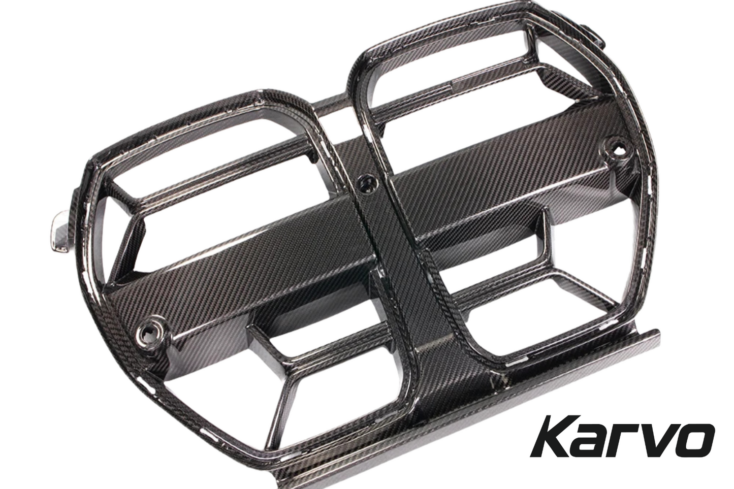 CSL STYLE DRY CARBON FIBER FRONT GRILLES - BMW G80 M3 & G82/G83 M4