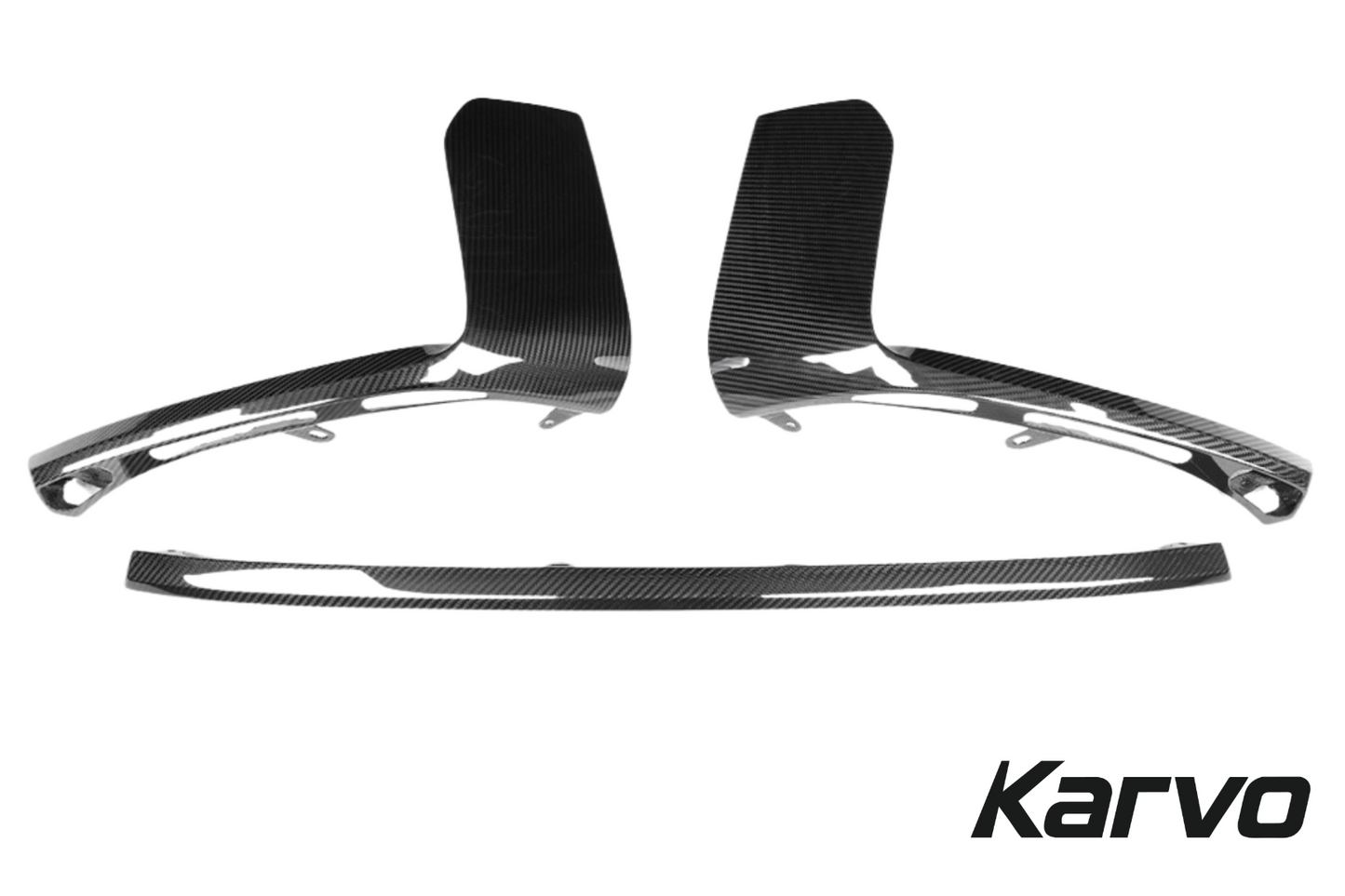 MP STYLE DRY CARBON FIBER FRONT LIP - BMW G87 M2