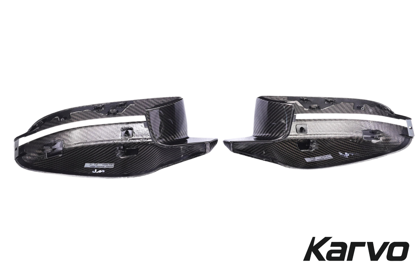 DRY CARBON FIBER MIRROR CAP SET - BMW G80 M3, G82/G83 M4, G87 M2, G20 M340I, G22 M440I, G42 M240I