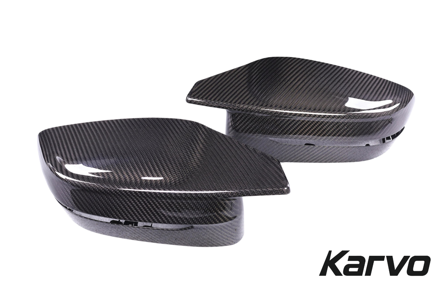 DRY CARBON FIBER MIRROR CAP SET - BMW G80 M3, G82/G83 M4, G87 M2, G20 M340I, G22 M440I, G42 M240I
