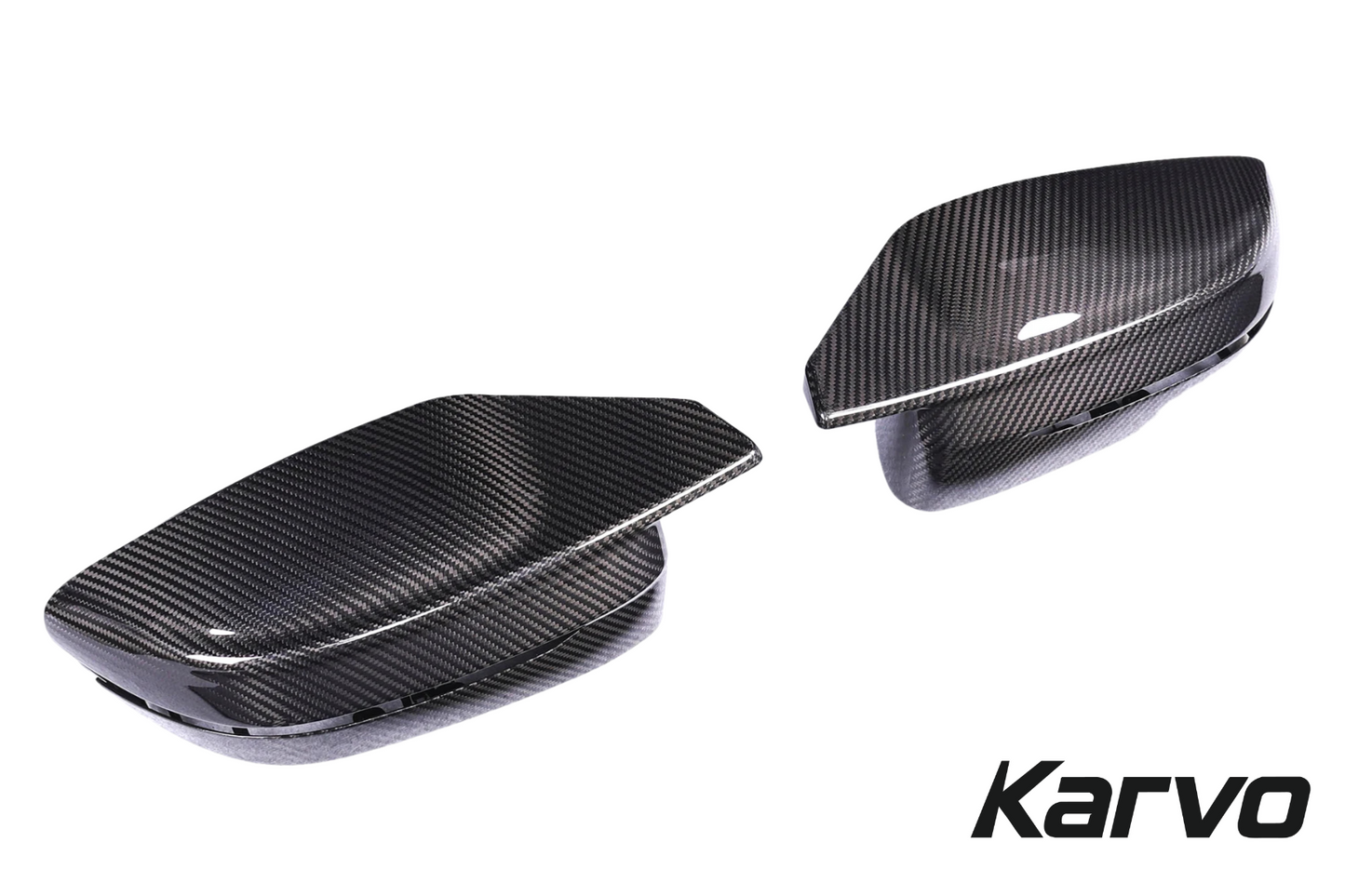 DRY CARBON FIBER MIRROR CAP SET - BMW G80 M3, G82/G83 M4, G87 M2, G20 M340I, G22 M440I, G42 M240I