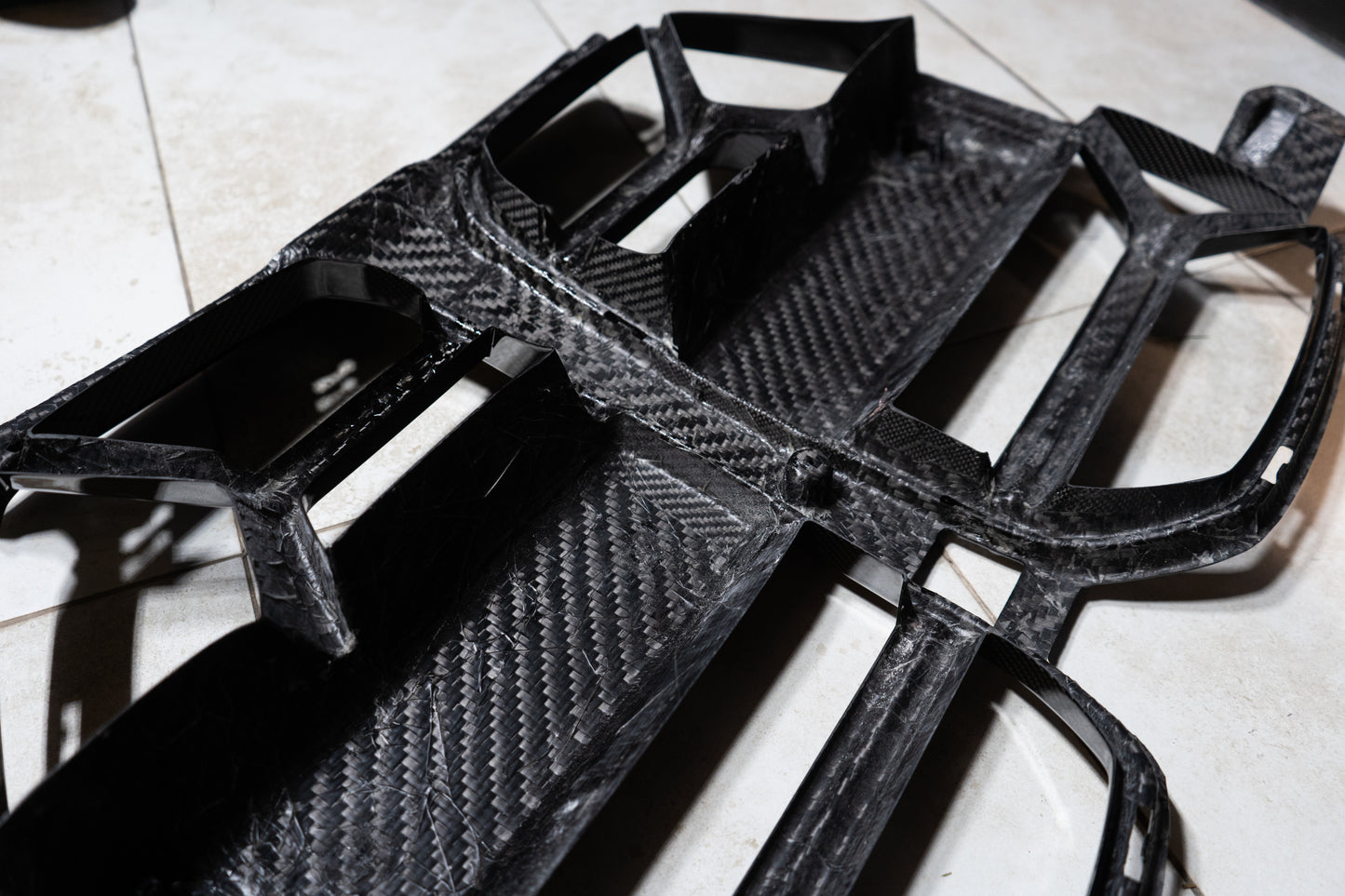 CSL STYLE DRY CARBON FIBER FRONT GRILLES - BMW G80 M3 & G82/G83 M4