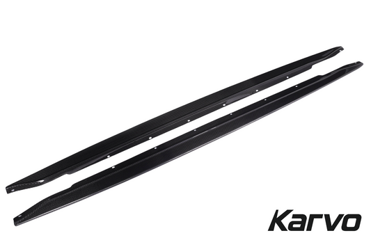 MHC STYLE DRY CARBON SIDE SKIRT EXTENSIONS – BMW G80/G82/G83 M3 & M4