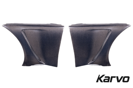 VENTED CARBON FRONT FENDER FLARES – A90 SUPRA