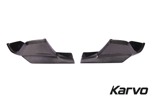 AD STYLE REAR SPLITTER FLAPS – A90 SUPRA