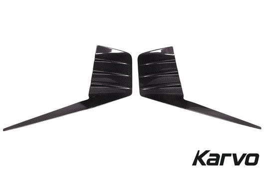 MP DRY CARBON REAR BUMPER FINS – BMW G87 M2