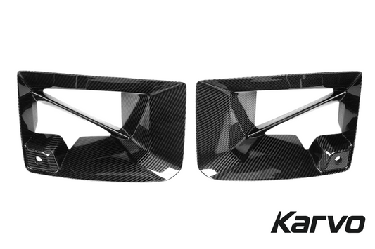 V2 DRY CARBON FIBER FRONT AIR INLETS/DUCTS – BMW G87 M2