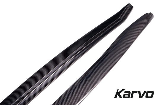 VRS STYLE CARBON SIDE SKIRTS - A90 SUPRA