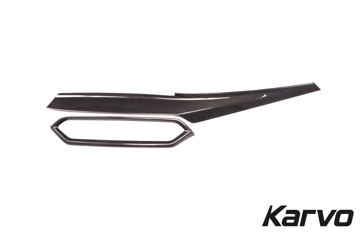 DRY CARBON FIBER INTERIOR TRIM OVERLAY- BMW G SERIES 2023-2024 MODELS G80 G82 G87 G20 G22 G42