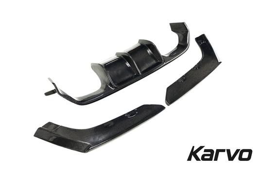 V STYLE CARBON REAR DIFFUSER - F8X M3/M4