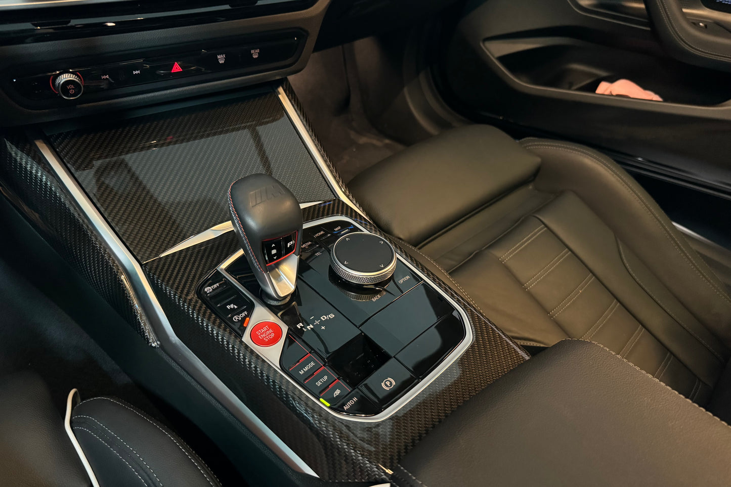 DRY CARBON FIBER INTERIOR TRIM OVERLAY- BMW G SERIES 2023-2024 MODELS G80 G82 G87 G20 G22 G42