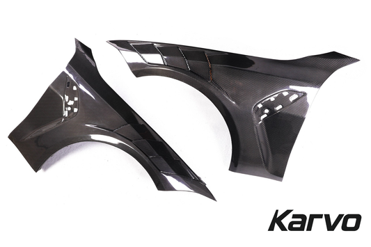 AE Style Dry Carbon Fiber Vented Fenders - BMW G80 M3/ G82 M4