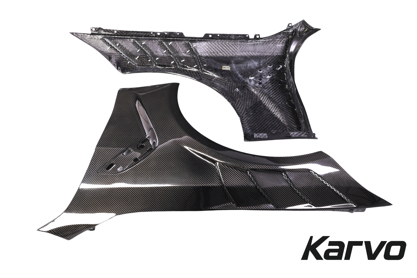 AE Style Dry Carbon Fiber Vented Fenders - BMW G80 M3/ G82 M4