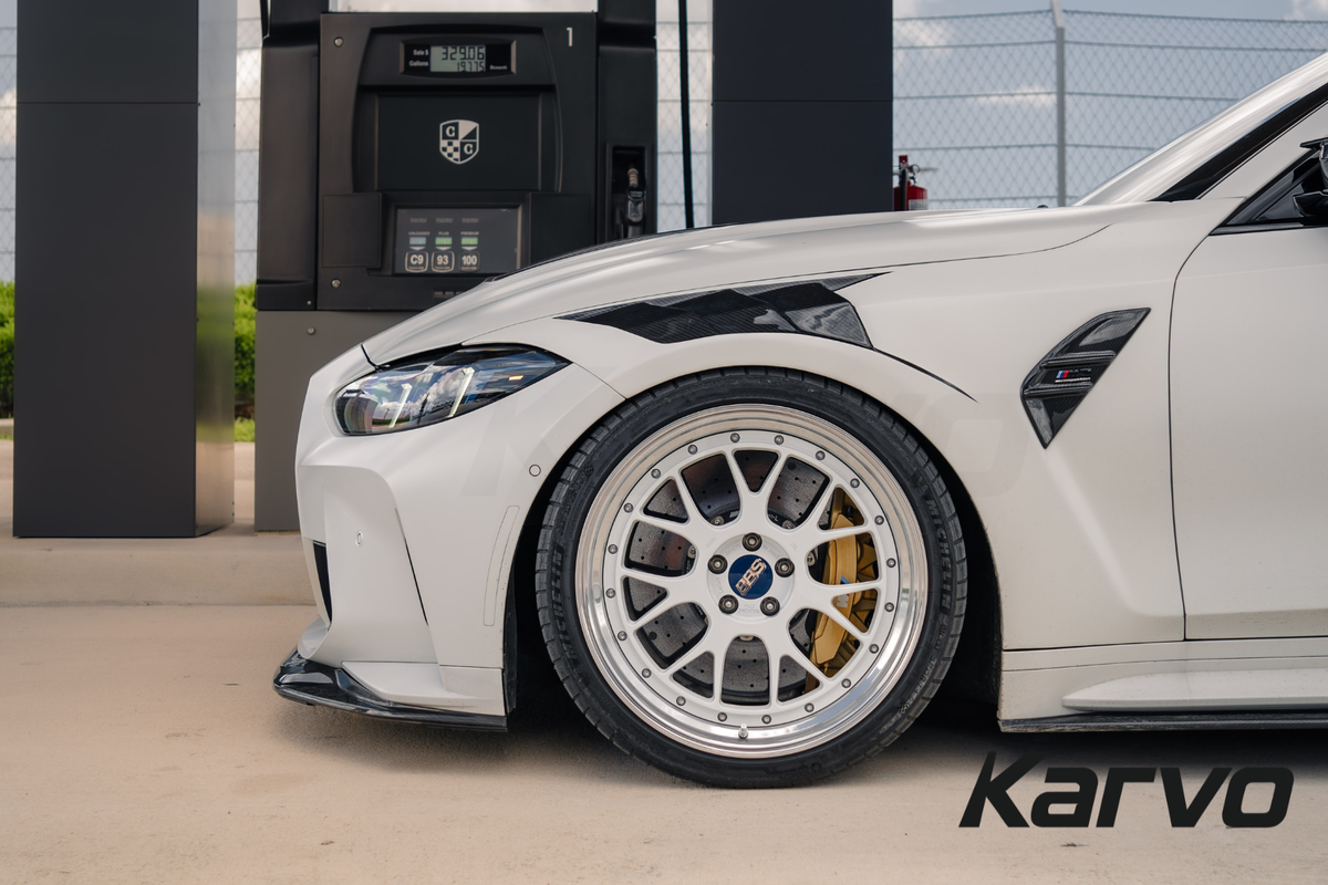 AE Style Dry Carbon Fiber Vented Fenders - BMW G80 M3/ G82 M4