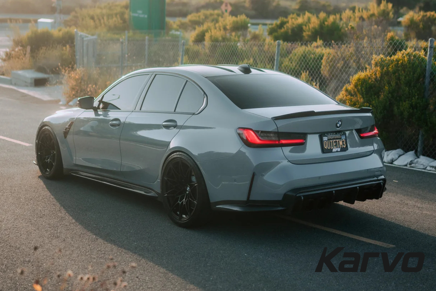 CS STYLE DRY CARBON FIBER REAR TRUNK SPOILER - BMW G80/G82 M3/M4, G20/G22 M340i/M440i