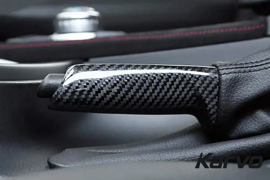 Dry Carbon Fiber E-Brake Handle - BMW F80 M3, F82/F83 M4, F30 3 Series, F32 4 Series, E90, E92, E93 M3 & 3 Series