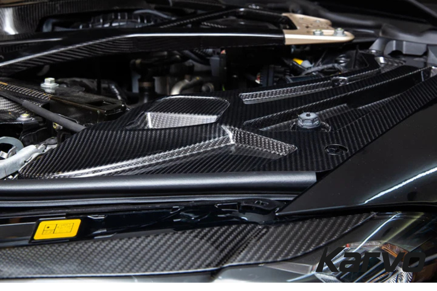 Dry Carbon Fiber Fender Headlight Corner Cover Trims - BMW G80 M3 / G82 M4