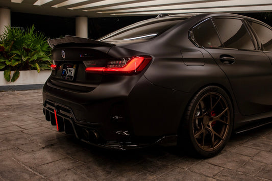 PSM STYLE DRY CARBON TRUNK SPOILER – BMW G80/G82 M3/M4, G20/G22 M340i/M440i