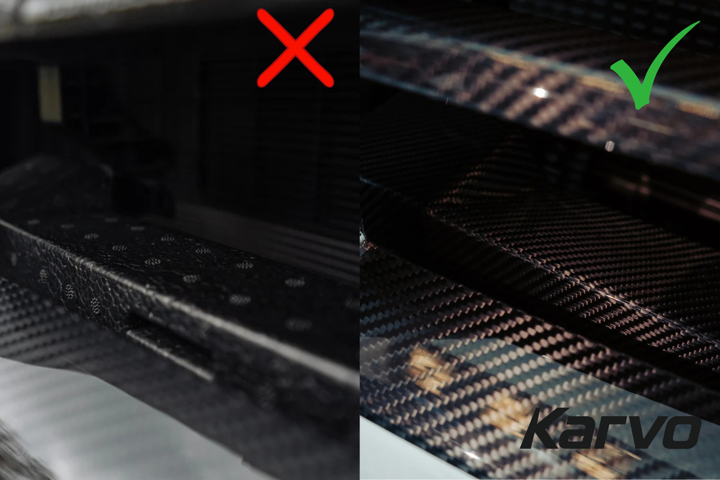 CSL STYLE DRY CARBON FIBER FRONT GRILLES - BMW G80 M3 & G82/G83 M4