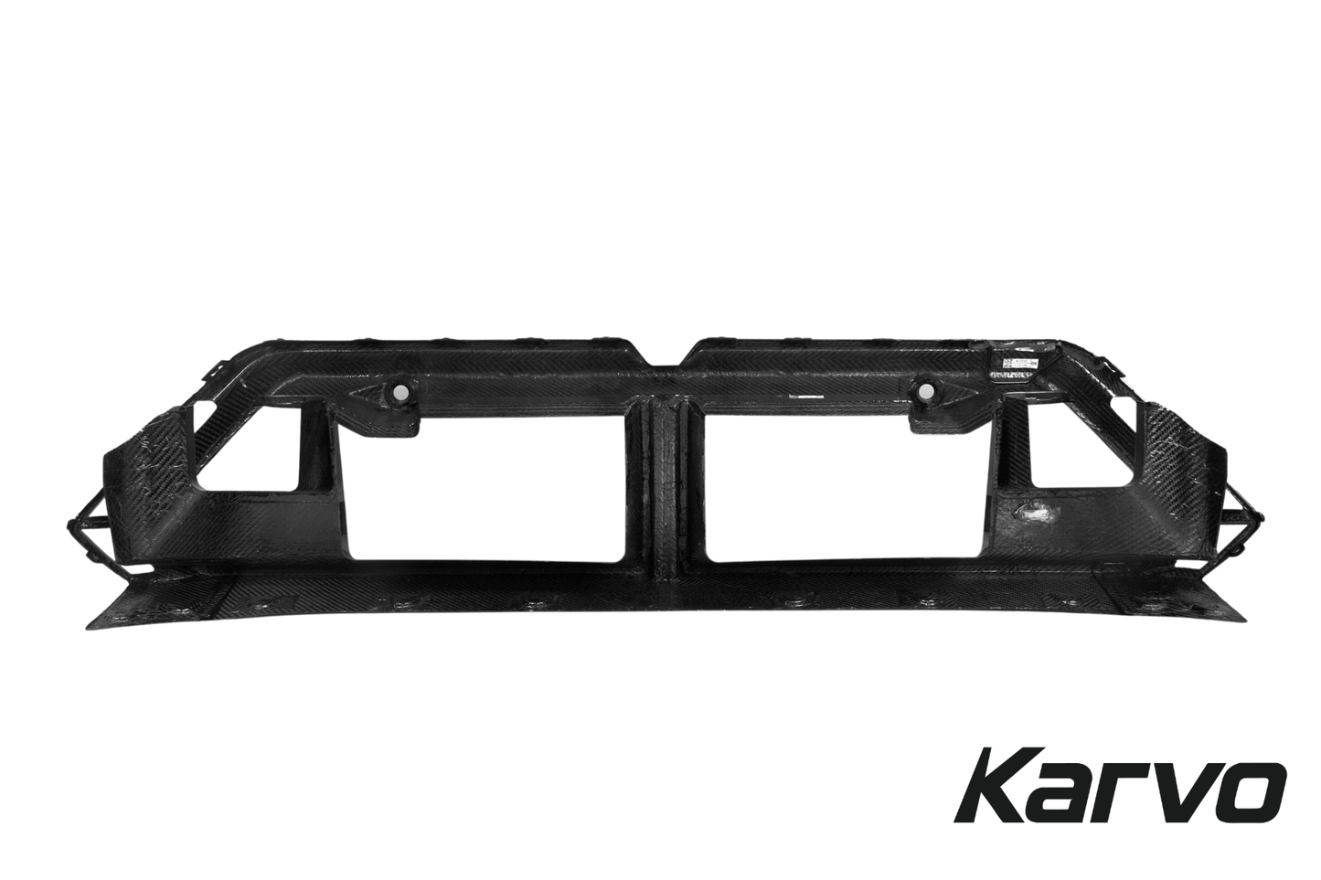 OE Style Dry Carbon Fiber Front Bumper Center Trim - BMW G90 M5 / G99 M5
