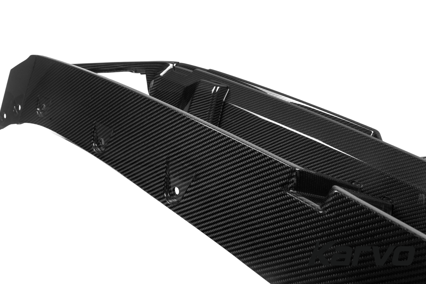 OE Style Dry Carbon Fiber Front Bumper Center Trim - BMW G90 M5 / G99 M5
