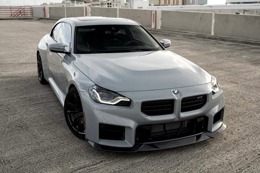 MHC STYLE ONE-PIECE DRY CARBON FRONT LIP – BMW G87 M2