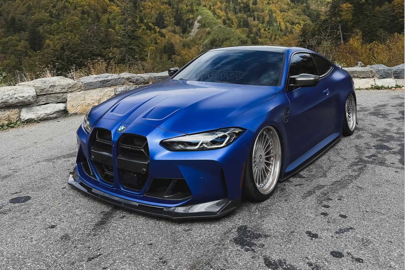 DRY CARBON FIBER MIRROR CAP SET - BMW G80 M3, G82/G83 M4, G87 M2, G20 M340I, G22 M440I, G42 M240I