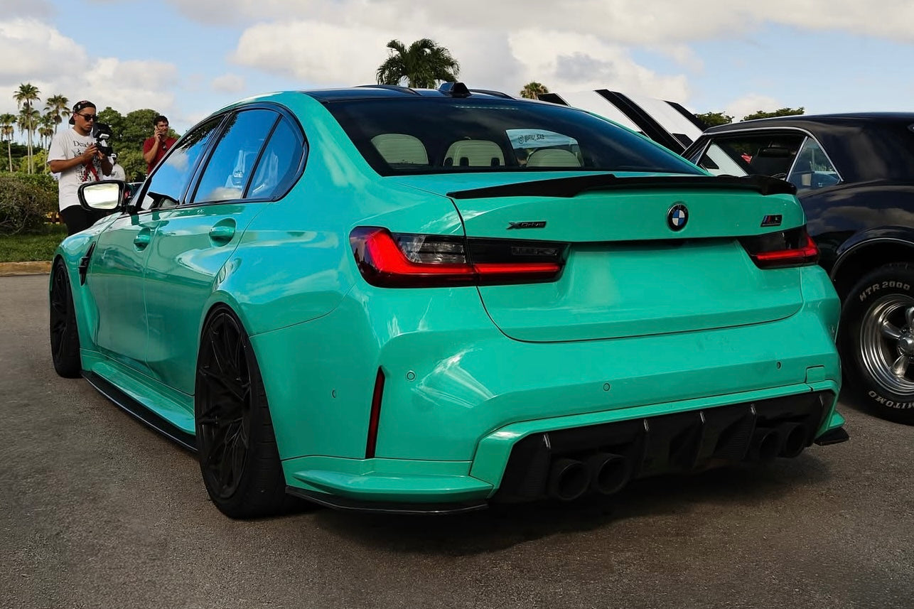V STYLE DRY CARBON TRUNK SPOILER – BMW G80/G82 M3/M4, G20/G22 M340i/M440i