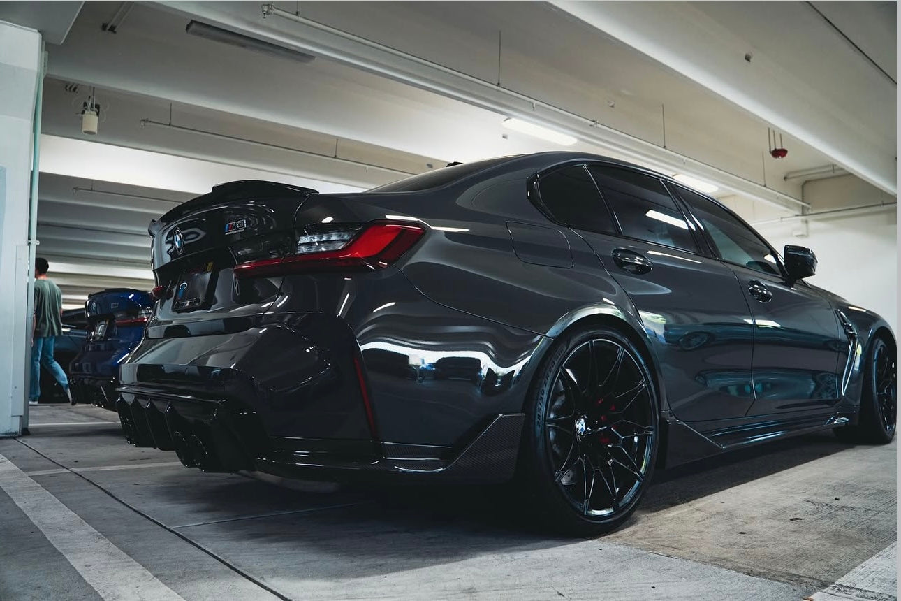 MP STYLE DRY CARBON FIBER SIDE SKIRTS – BMW G80/G82 M3/M4