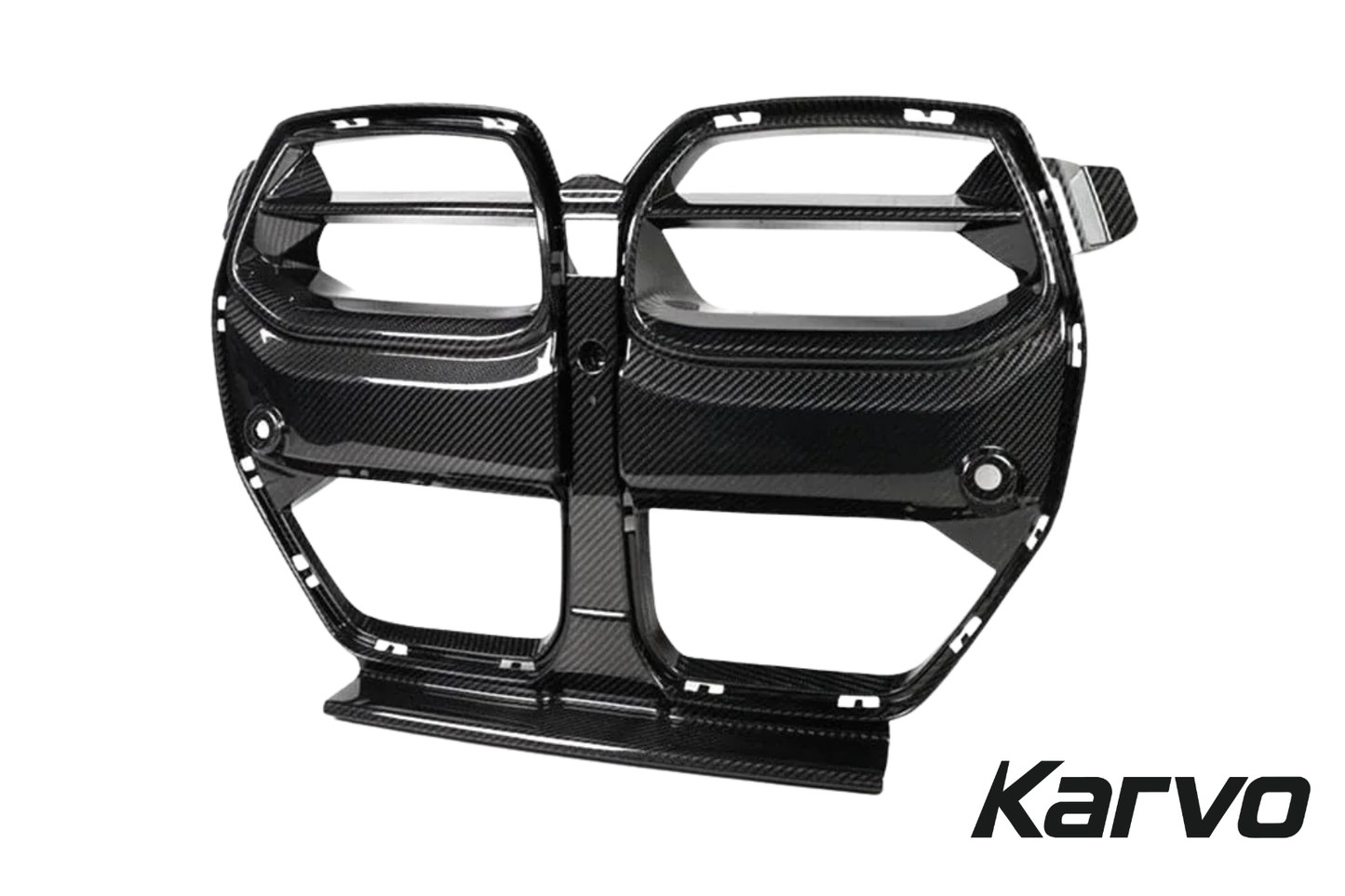 AN STYLE DRY CARBON FIBER FRONT GRILLES - BMW G80 M3 & G82/G83 M4
