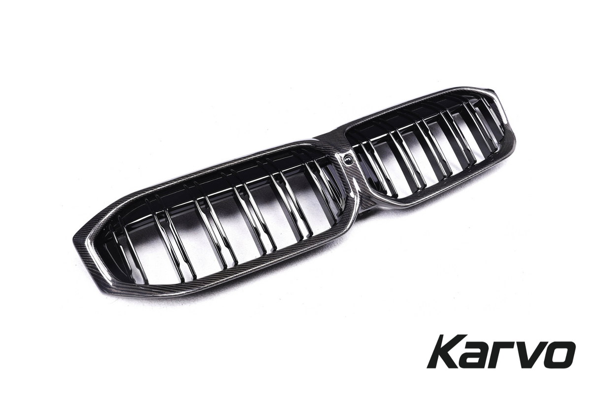 CARBON FIBER SLATTED FRONT GRILLE REPLACEMENT- BMW G20 M340i & 330i LCI 2023+