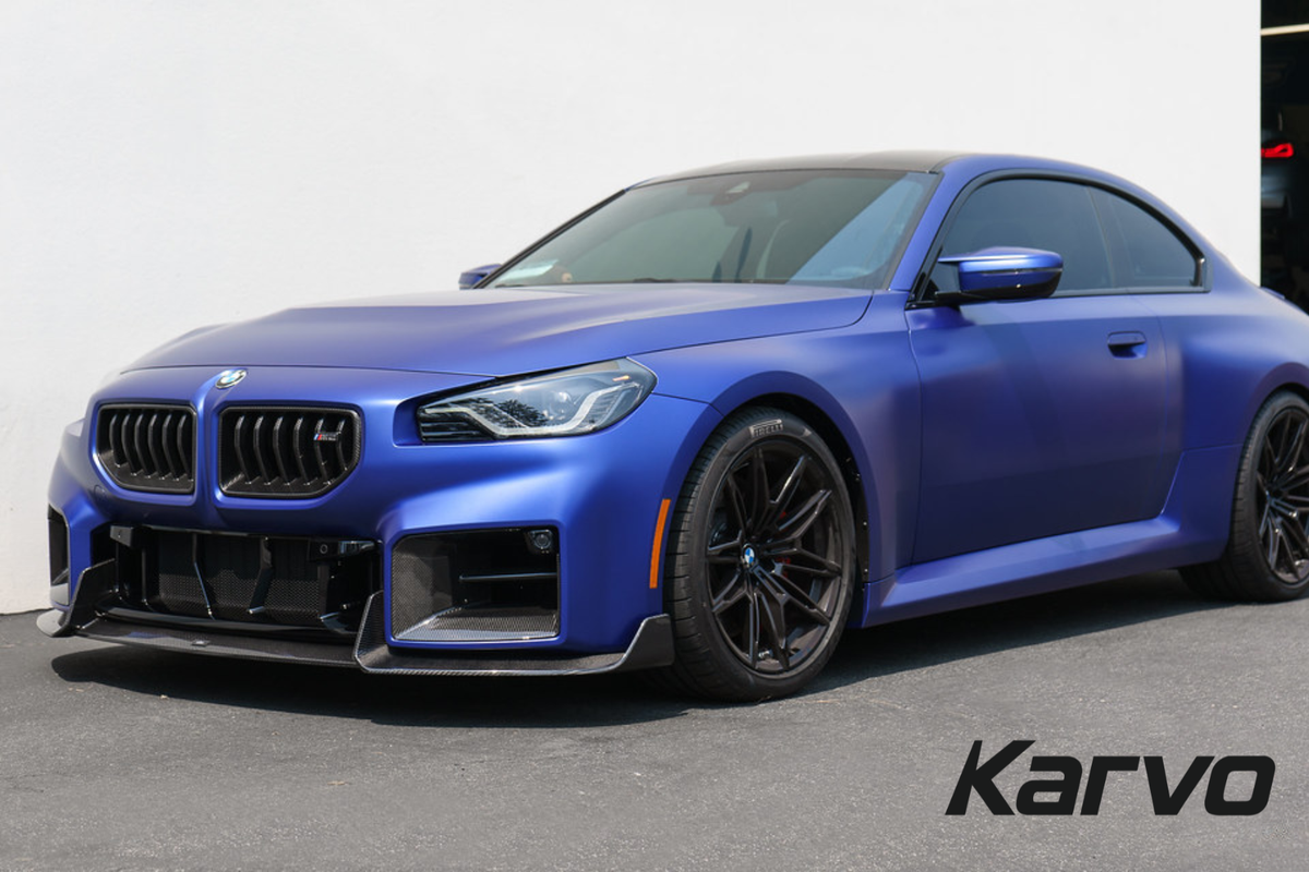 AD STYLE DRY CARBON FRONT LIP – BMW G87 M2
