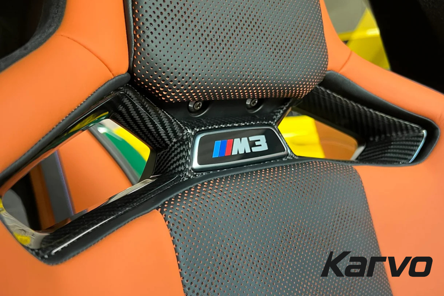 Dry Carbon Fiber Bucket Seat Insert Trims - BMW G80/G82/G87 M3/M4/M2