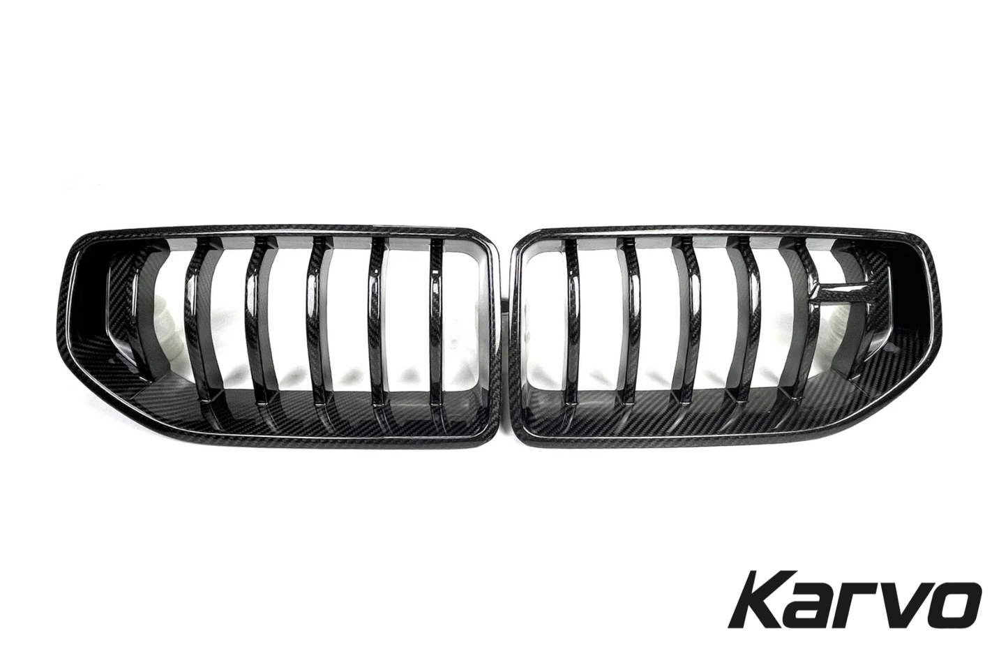 AD STYLE DRY CARBON FRONT GRILLES – BMW G87 M2