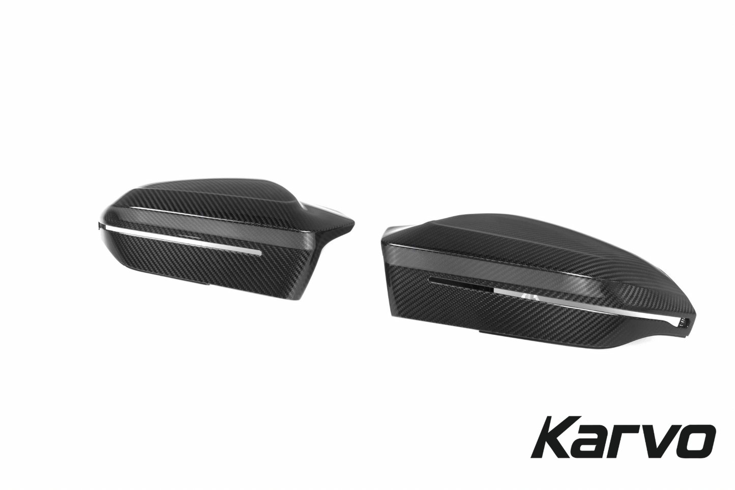 DRY CARBON FIBER MIRROR CAP SET - BMW G90/ G99 M5 & G60 5 Series