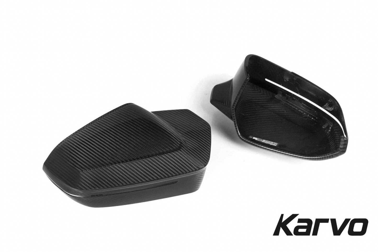 DRY CARBON FIBER MIRROR CAP SET - BMW G90/ G99 M5 & G60 5 Series
