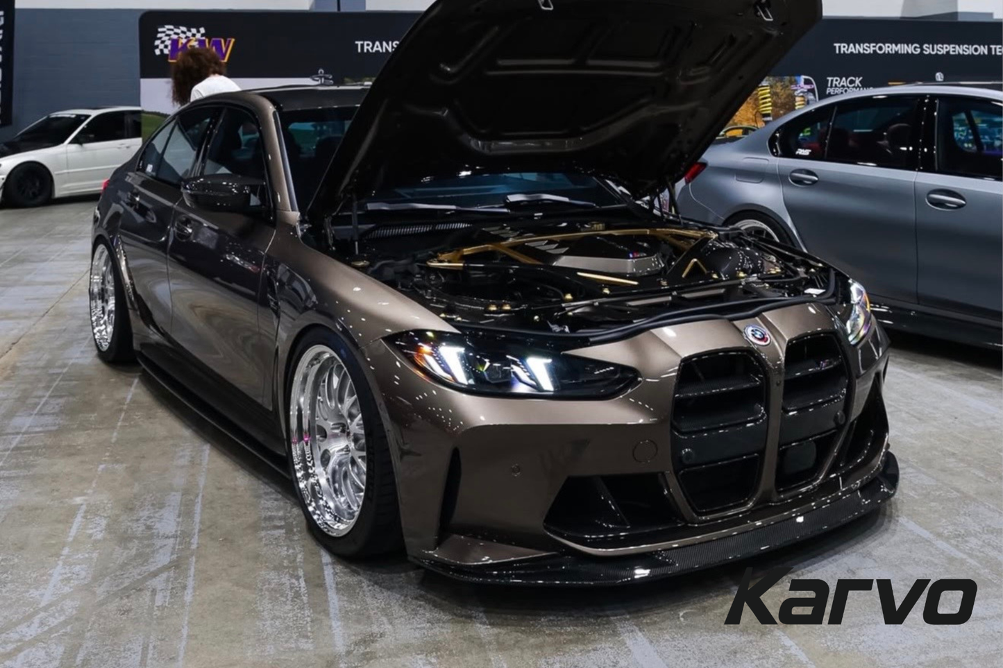 MHC STYLE ONE-PIECE DRY CARBON FRONT LIP – BMW G80/G82 M3/M4